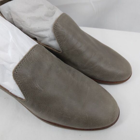 Lucky Brand Cahill Soft Taupe Leather Slip On Loafer Flats Women's Shoe Size 6.5 - Picture 3 of 9